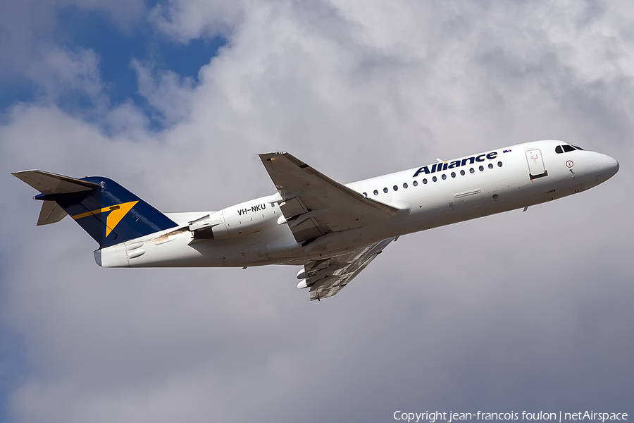 Alliance Airlines Fokker 70 (VH-NKU) | Photo 151183