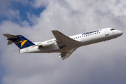 Alliance Airlines Fokker 70 (VH-NKU) at  Perth, Australia