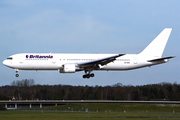 Britannia Airways Boeing 767-33A(ER) (VH-NOE) at  Hamburg - Fuhlsbuettel (Helmut Schmidt), Germany