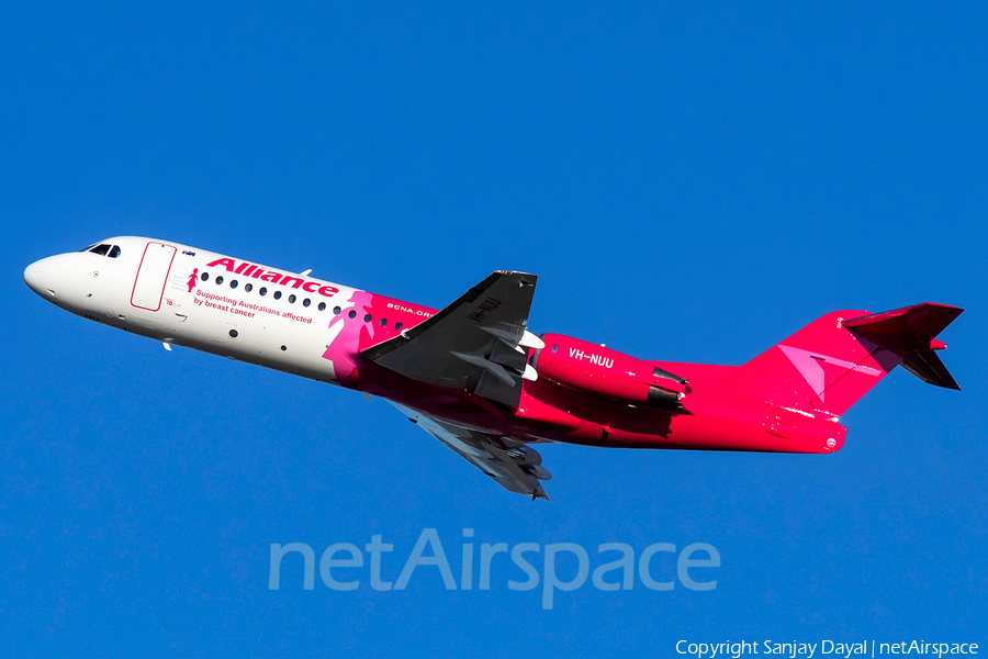 Alliance Airlines Fokker 70 (VH-NUU) | Photo 346410