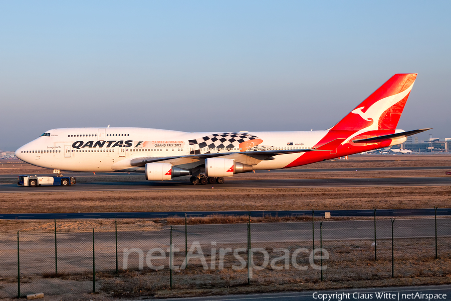 Qantas Boeing 747-48E (VH-OEB) | Photo 307627