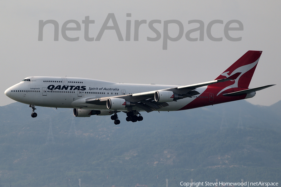 Qantas Boeing 747-48E (VH-OEB) | Photo 147202