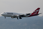 Qantas Boeing 747-48E (VH-OEB) at  Hong Kong - Chek Lap Kok International, Hong Kong