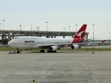 Qantas Boeing 747-438(ER) (VH-OEE) at  Dallas/Ft. Worth - International, United States