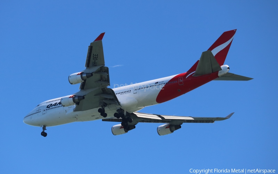 Qantas Boeing 747-438(ER) (VH-OEE) | Photo 408038