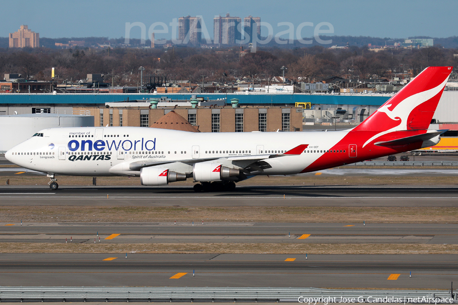 Qantas Boeing 747-438(ER) (VH-OEF) | Photo 154947