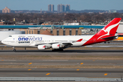 Qantas Boeing 747-438(ER) (VH-OEF) at  New York - John F. Kennedy International, United States