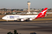 Qantas Boeing 747-438(ER) (VH-OEF) at  Johannesburg - O.R.Tambo International, South Africa