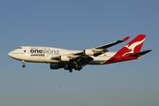 Qantas Boeing 747-438(ER) (VH-OEF) at  Johannesburg - O.R.Tambo International, South Africa