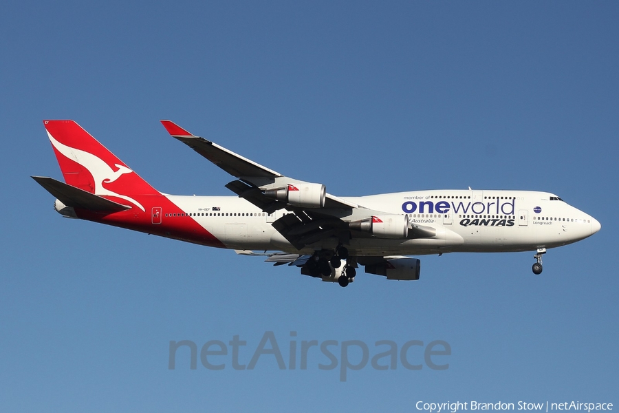 Qantas Boeing 747-438(ER) (VH-OEF) | Photo 363347
