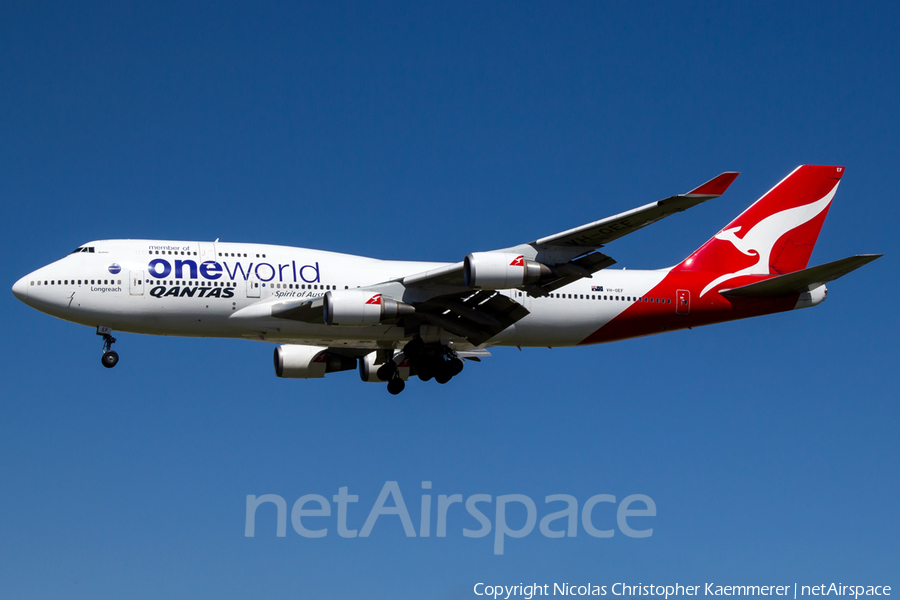 Qantas Boeing 747-438(ER) (VH-OEF) | Photo 100409