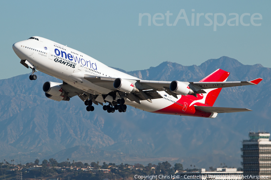 Qantas Boeing 747-438(ER) (VH-OEF) | Photo 107284