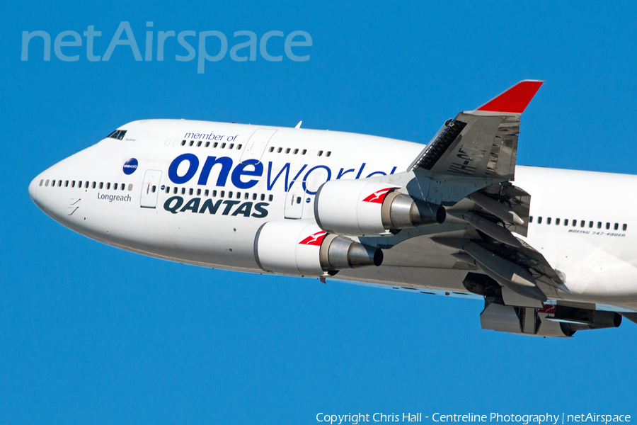 Qantas Boeing 747-438(ER) (VH-OEF) | Photo 107286