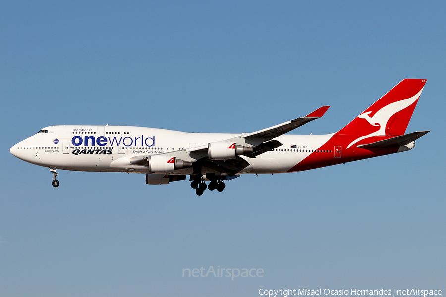 Qantas Boeing 747-438(ER) (VH-OEF) | Photo 208036