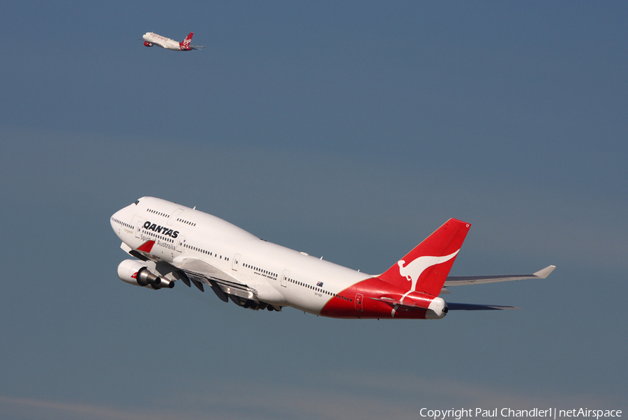 Qantas Boeing 747-438(ER) (VH-OEF) | Photo 64910