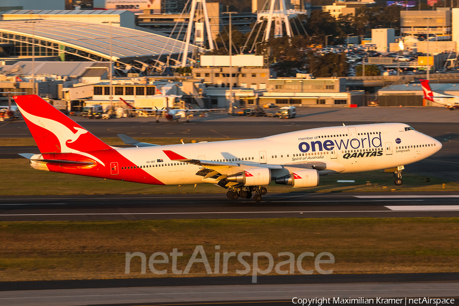 Qantas Boeing 747-438(ER) (VH-OEF) | Photo 389891