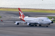 Qantas Boeing 747-438(ER) (VH-OEH) at  Hong Kong - Chek Lap Kok International, Hong Kong