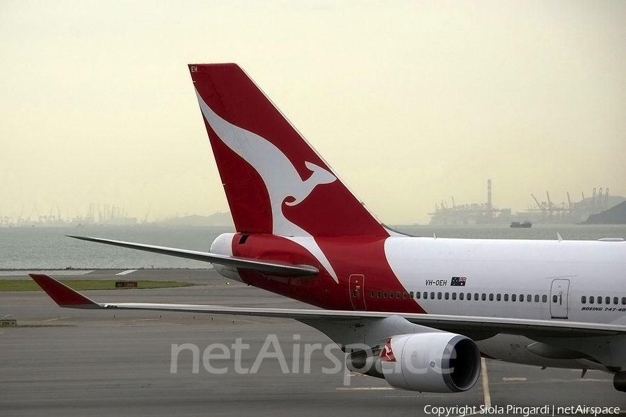 Qantas Boeing 747-438(ER) (VH-OEH) | Photo 382605