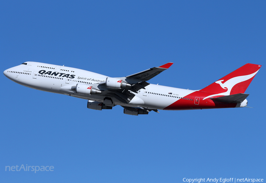 Qantas Boeing 747-438(ER) (VH-OEH) | Photo 259087