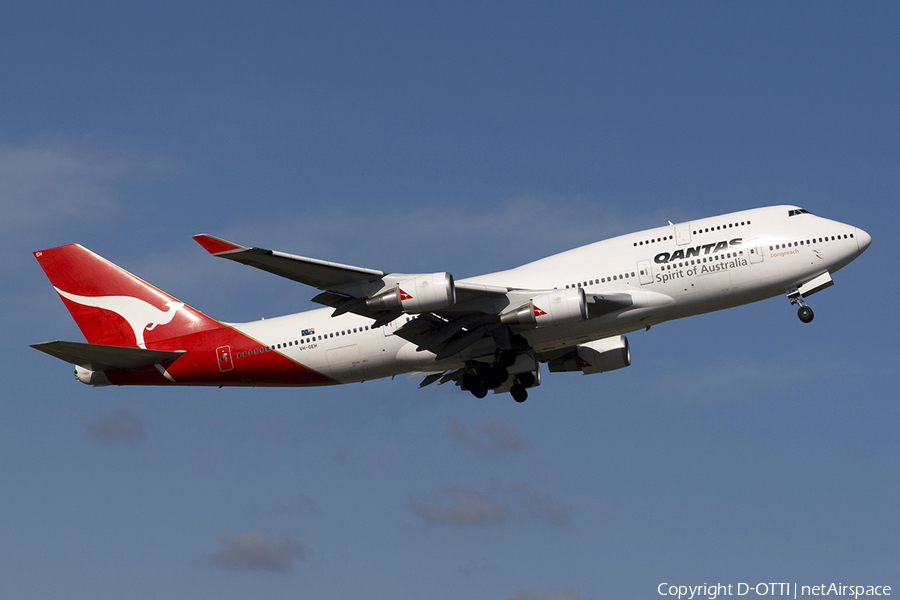 Qantas Boeing 747-438(ER) (VH-OEH) | Photo 282781