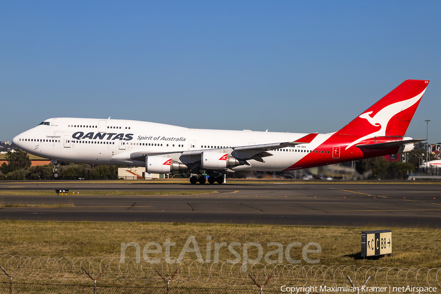 Qantas Boeing 747-438(ER) (VH-OEH) | Photo 389801