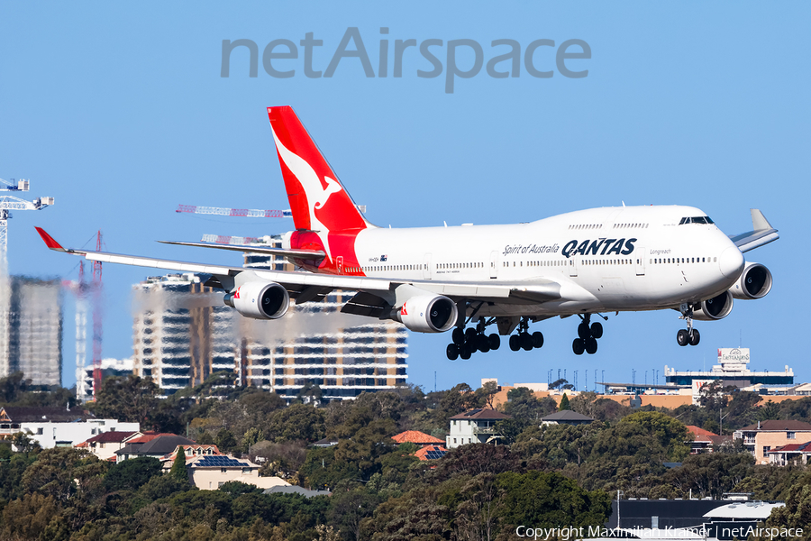 Qantas Boeing 747-438(ER) (VH-OEH) | Photo 390868