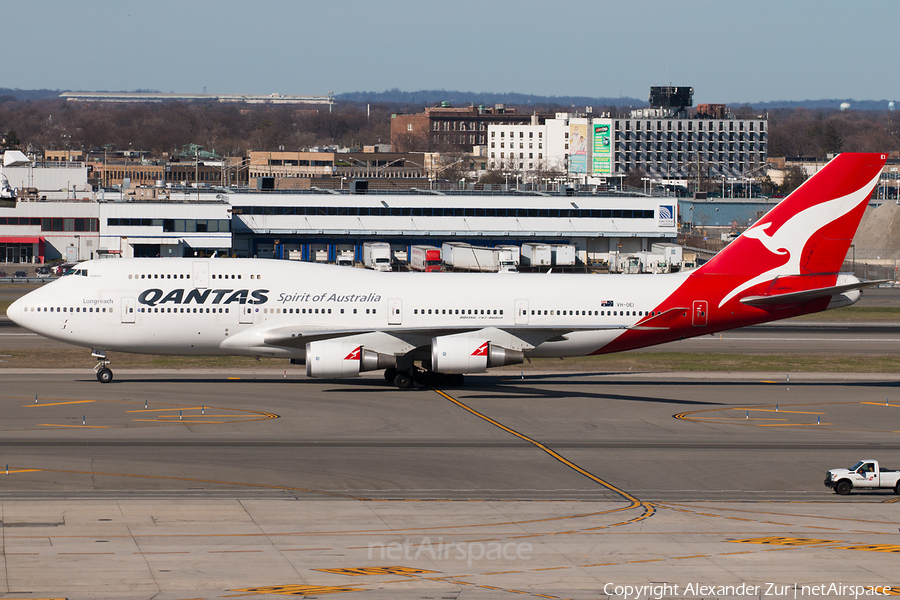 Qantas Boeing 747-438(ER) (VH-OEI) | Photo 158427