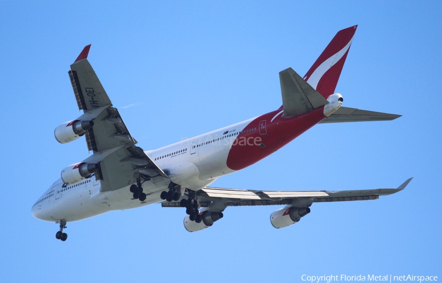 Qantas Boeing 747-438(ER) (VH-OEI) | Photo 408041