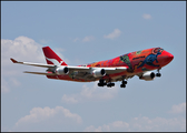 Qantas Boeing 747-438(ER) (VH-OEJ) at  Dallas/Ft. Worth - International, United States