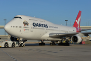 Qantas Boeing 747-438(ER) (VH-OEJ) at  Dallas/Ft. Worth - International, United States