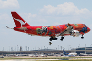 Qantas Boeing 747-438(ER) (VH-OEJ) at  Dallas/Ft. Worth - International, United States