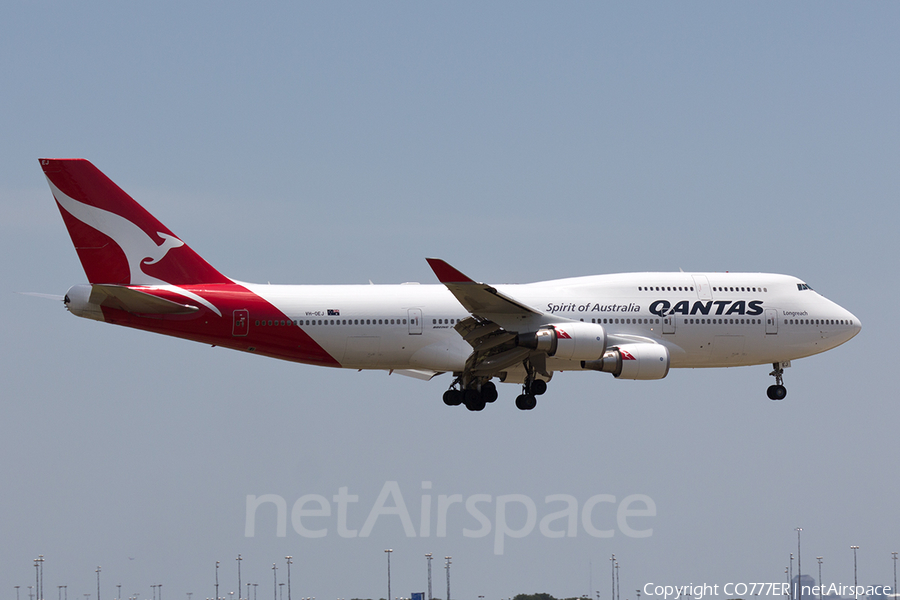 Qantas Boeing 747-438(ER) (VH-OEJ) | Photo 5849