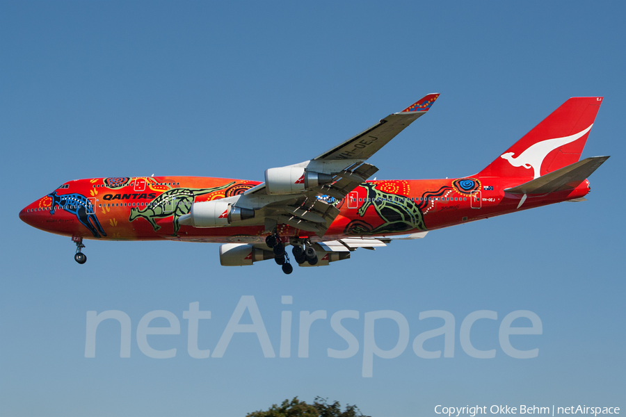 Qantas Boeing 747-438(ER) (VH-OEJ) | Photo 33608
