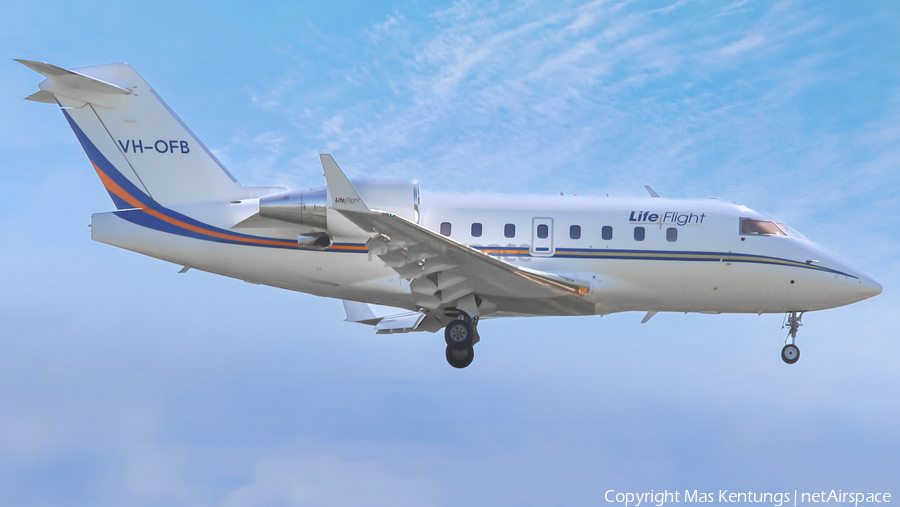 LifeFlight Australia Bombardier CL-600-2B16 Challenger 604 (VH-OFB) | Photo 659537