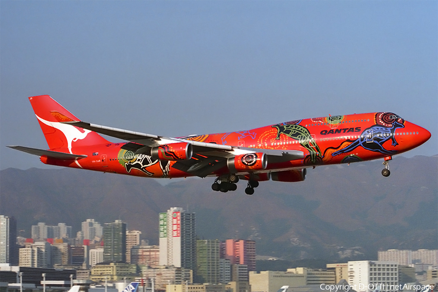 Qantas Boeing 747-438 (VH-OJB) | Photo 168816