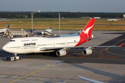 Qantas Boeing 747-438 (VH-OJC) at  Frankfurt am Main, Germany