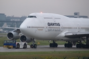 Qantas Boeing 747-438 (VH-OJD) at  Frankfurt am Main, Germany