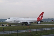 Qantas Boeing 747-438 (VH-OJD) at  Frankfurt am Main, Germany