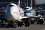 Qantas Boeing 747-438 (VH-OJE) at  Frankfurt am Main, Germany