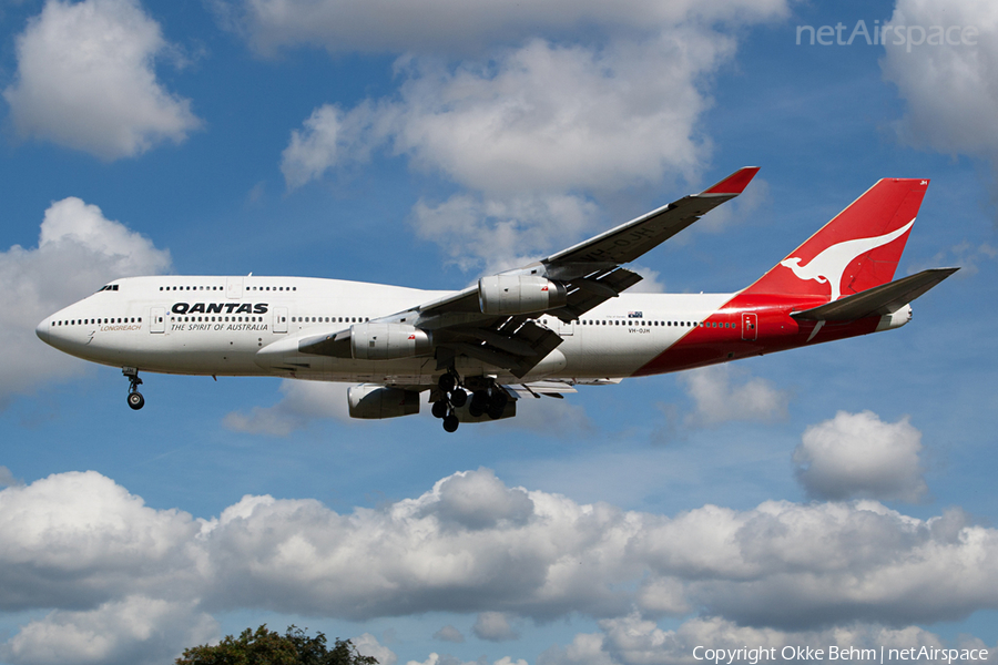Qantas Boeing 747-438 (VH-OJH) | Photo 39413