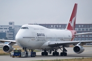 Qantas Boeing 747-438 (VH-OJI) at  Frankfurt am Main, Germany