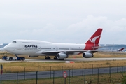 Qantas Boeing 747-438 (VH-OJI) at  Frankfurt am Main, Germany