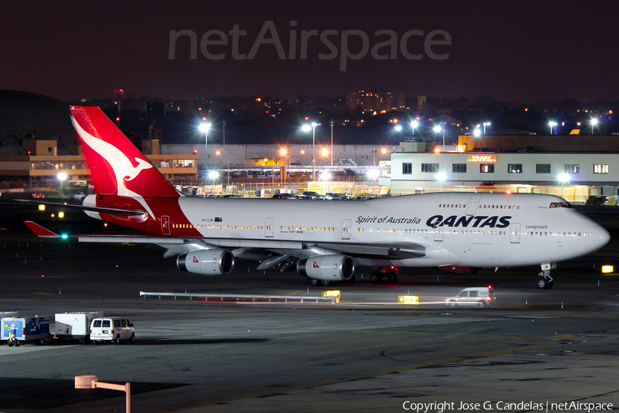 Qantas Boeing 747-438 (VH-OJM) | Photo 106760