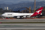 Qantas Boeing 747-438 (VH-OJM) at  Los Angeles - International, United States