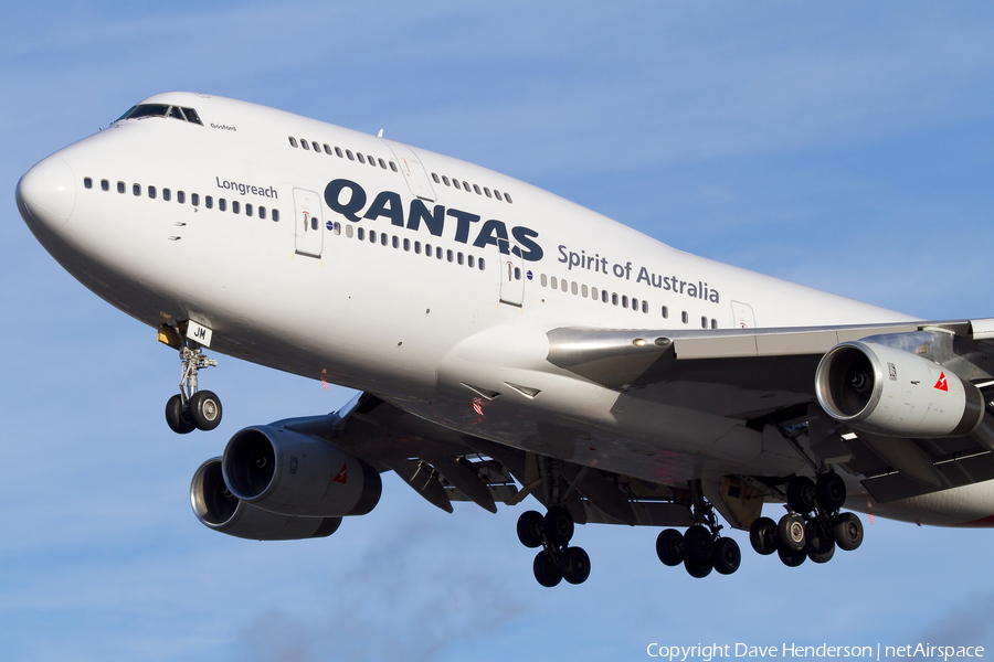 Qantas Boeing 747-438 (VH-OJM) | Photo 2221