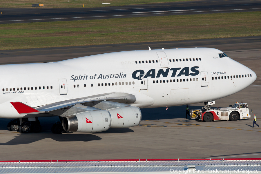 Qantas Boeing 747-438 (VH-OJM) | Photo 57457
