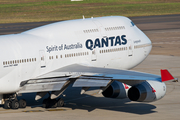Qantas Boeing 747-438 (VH-OJM) at  Sydney - Kingsford Smith International, Australia