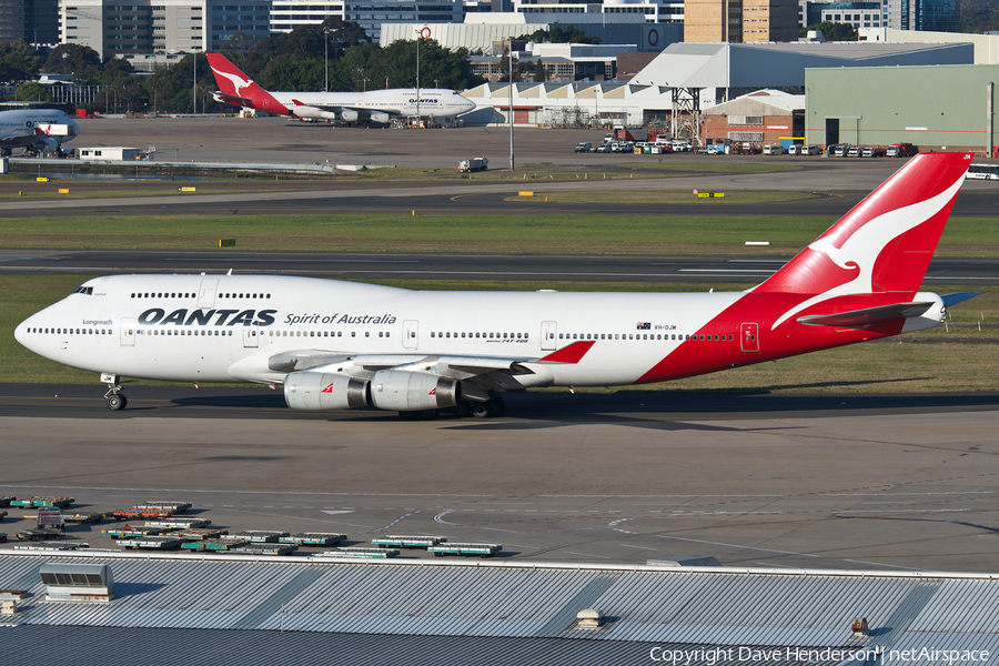 Qantas Boeing 747-438 (VH-OJM) | Photo 57461