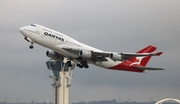 Qantas Boeing 747-438 (VH-OJS) at  Los Angeles - International, United States