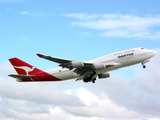 Qantas Boeing 747-438 (VH-OJT) at  Lisbon - Portela, Portugal